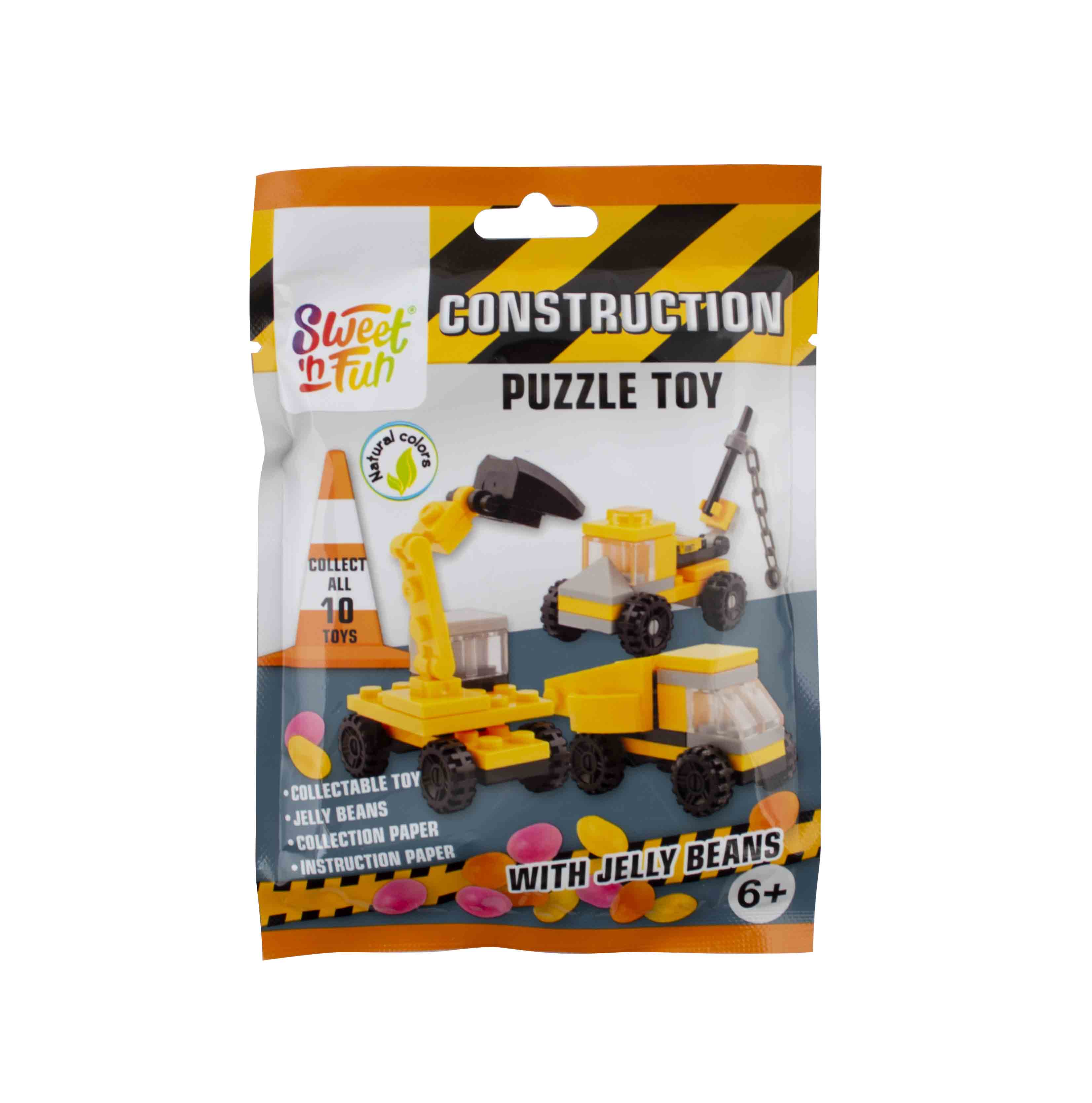 Construction puzzle toy - skládací hračka s želé 5g