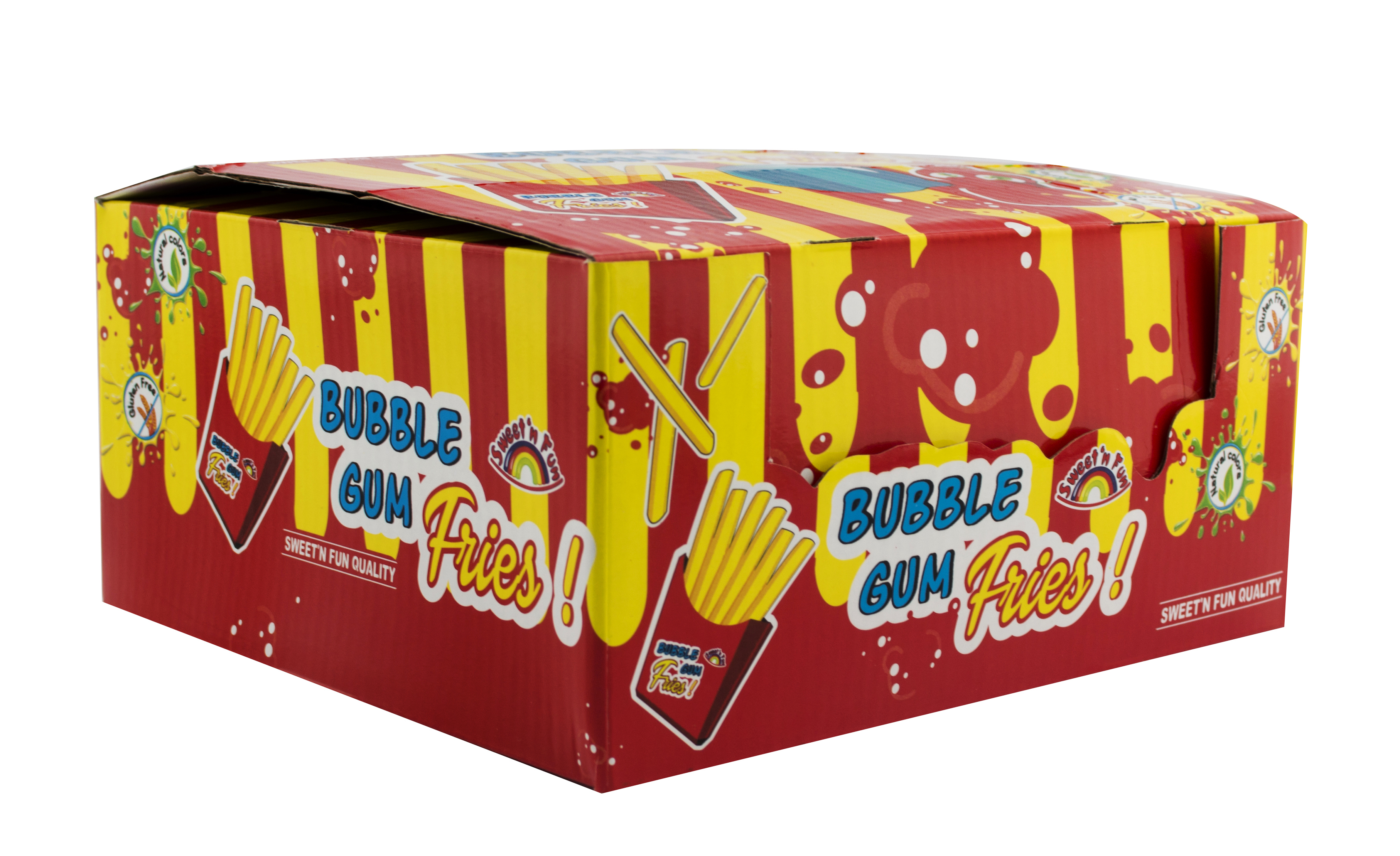 Bubble Gum Fries -  hranolky - žvýkačky 15g