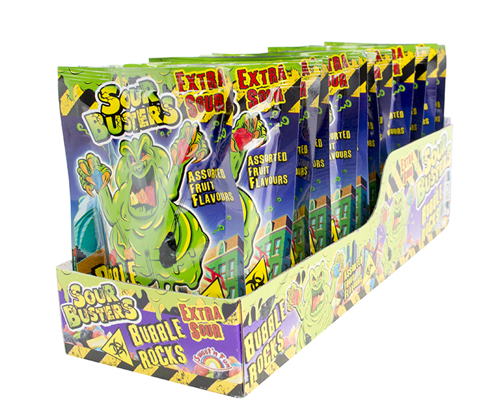 Sour Busters bubble rocks - žvýkačky kameny 50g