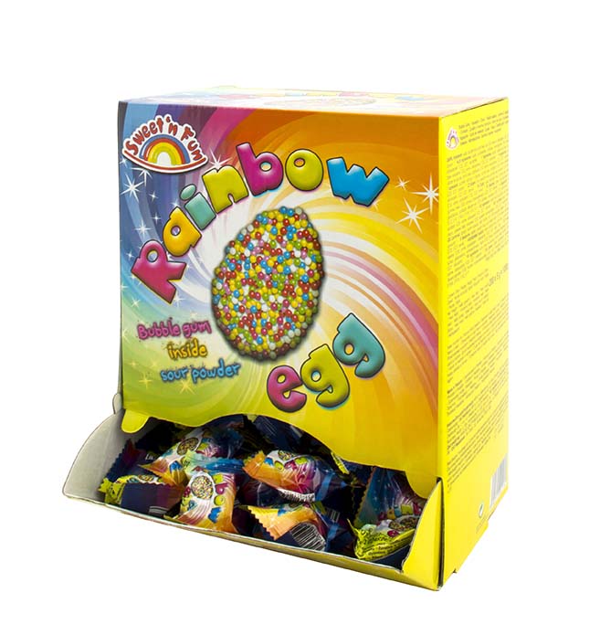 Rainbow Egg - žvýkačky 5g