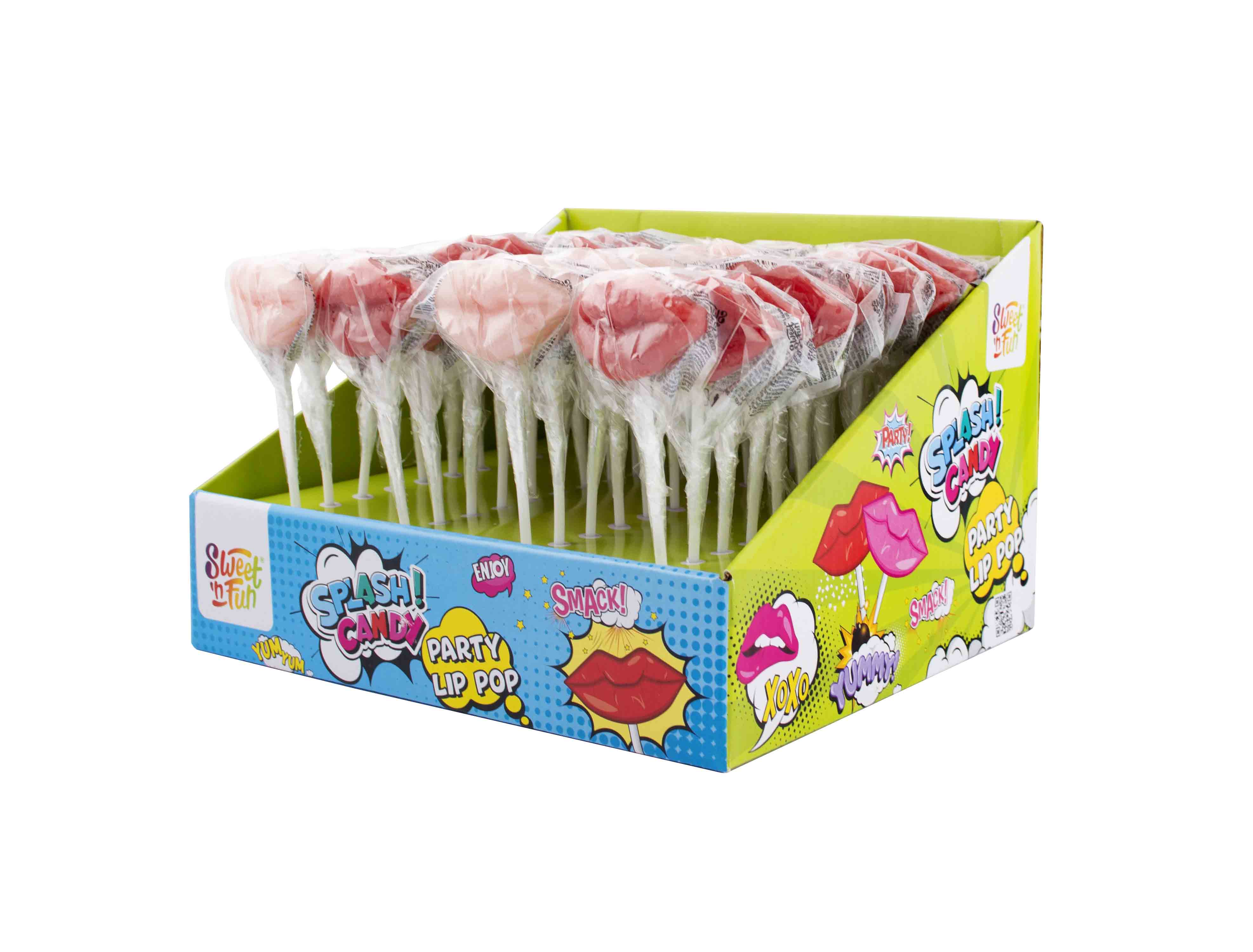Splash Candy Party Lip Pop - lízátko polibek 12g