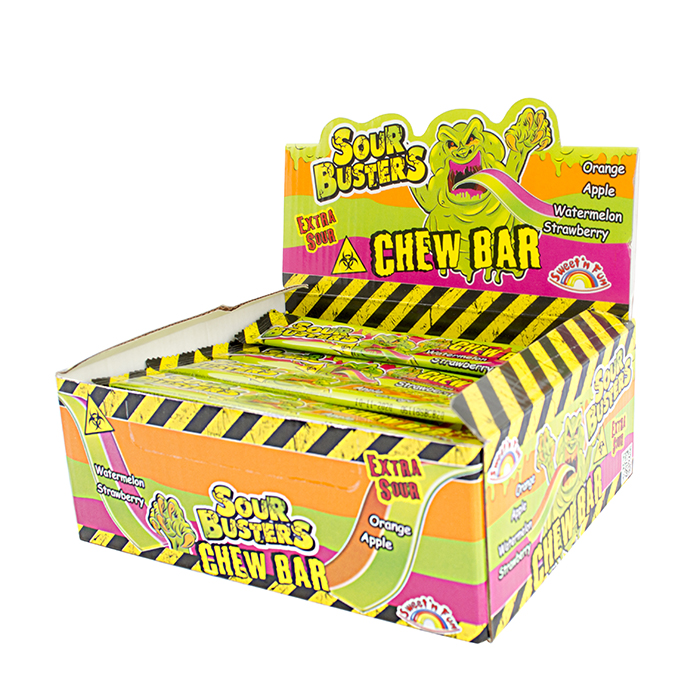 Sour Busters chew bar - žvýkací tyčinka 20g
