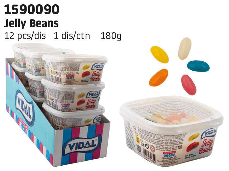 Jelly beans - želé fazolky v kelímku 180g