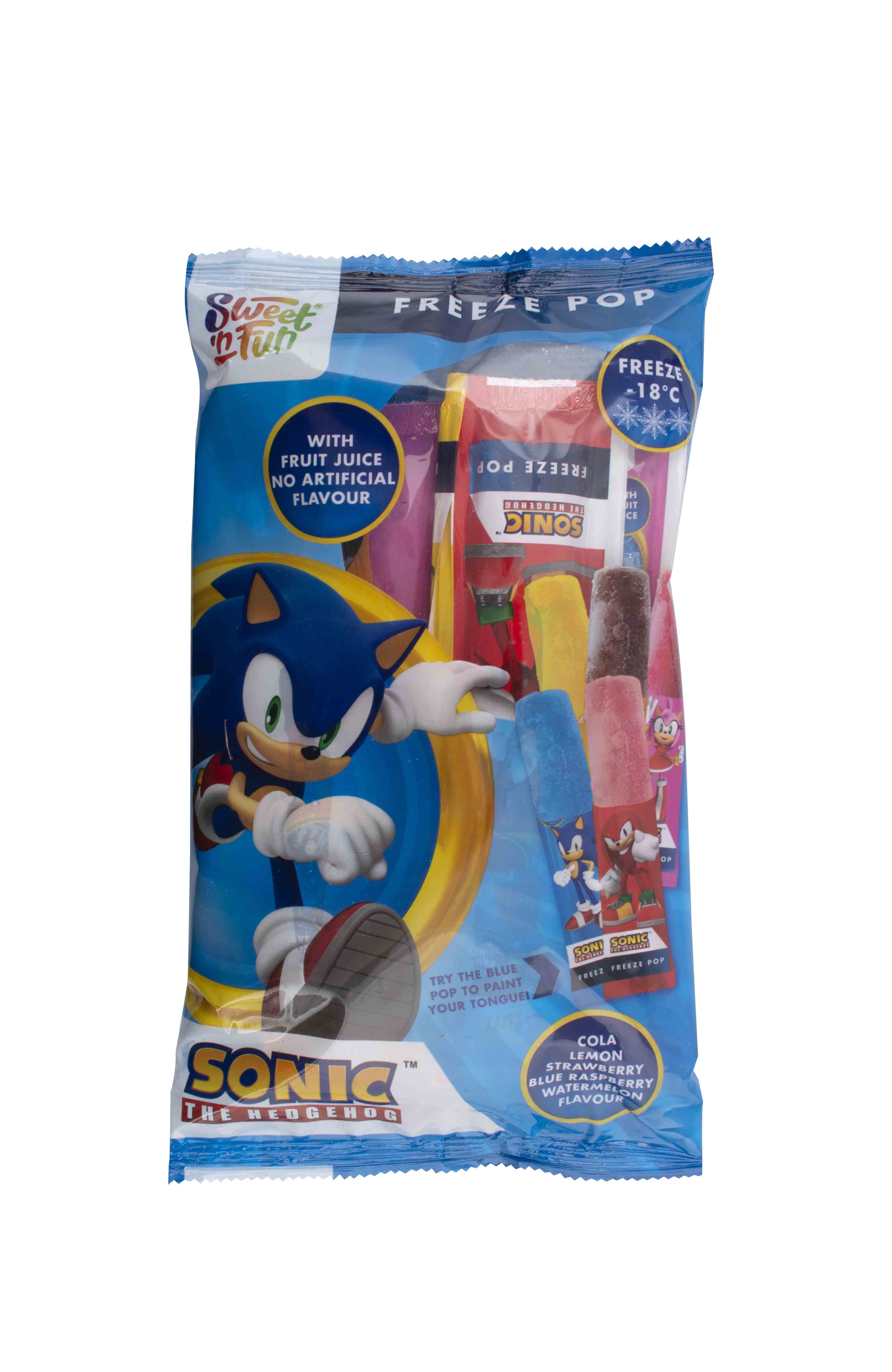 Sonic Ice Pops - zmrzliny ke zmražení s ovocnou složkou 10x50ml