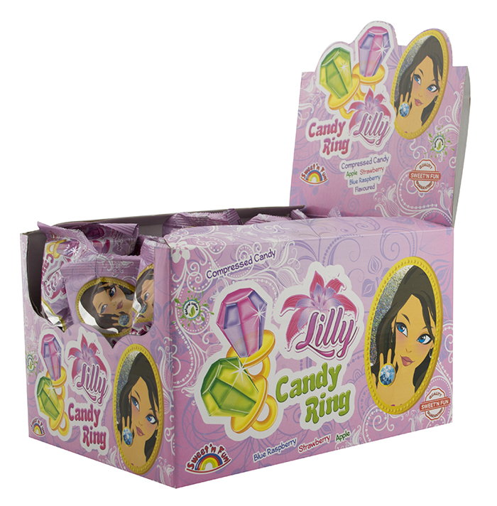 Lilly Candy Ring - prstýnek s cukrovinkou  12g
