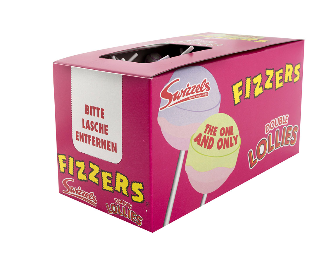 Fizzers Double Lolly - balené lízátko 11g