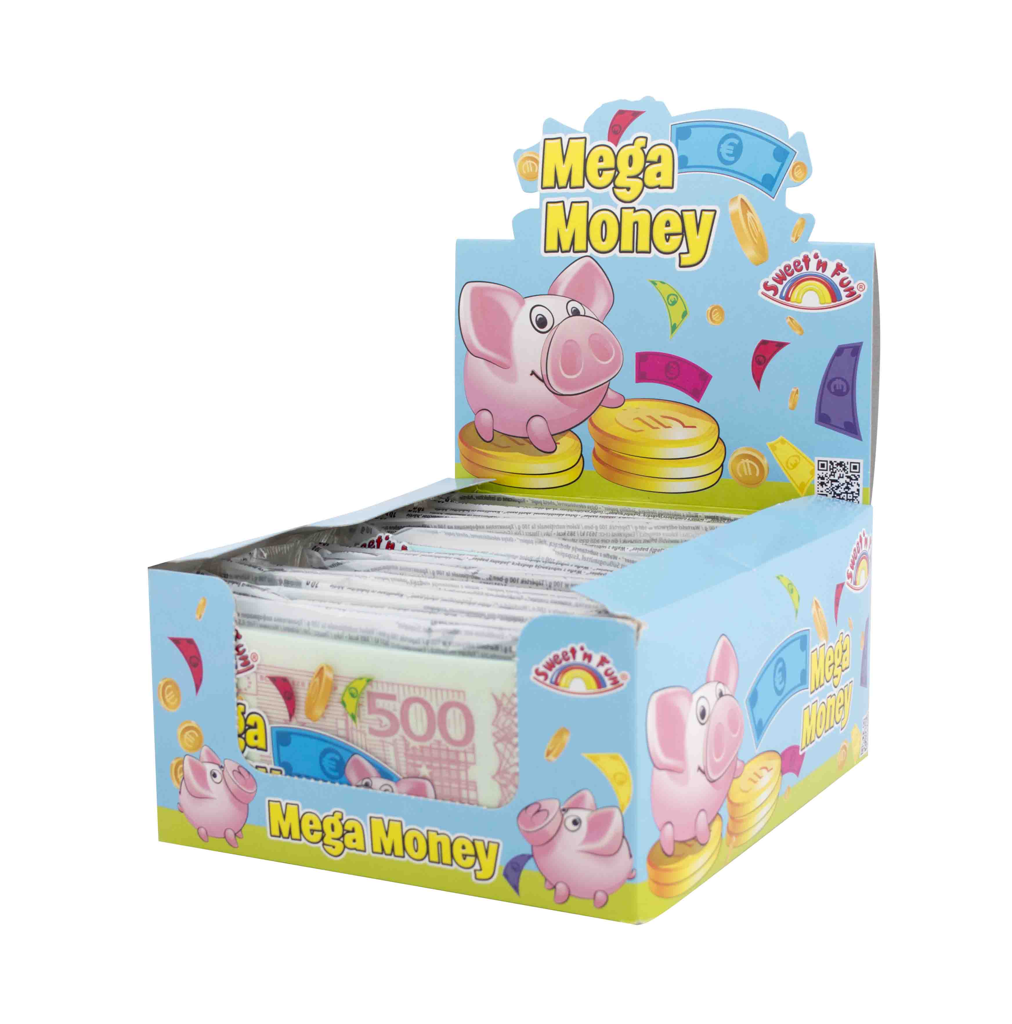 Mega Money - jedlé bankovky v sáčku 10g