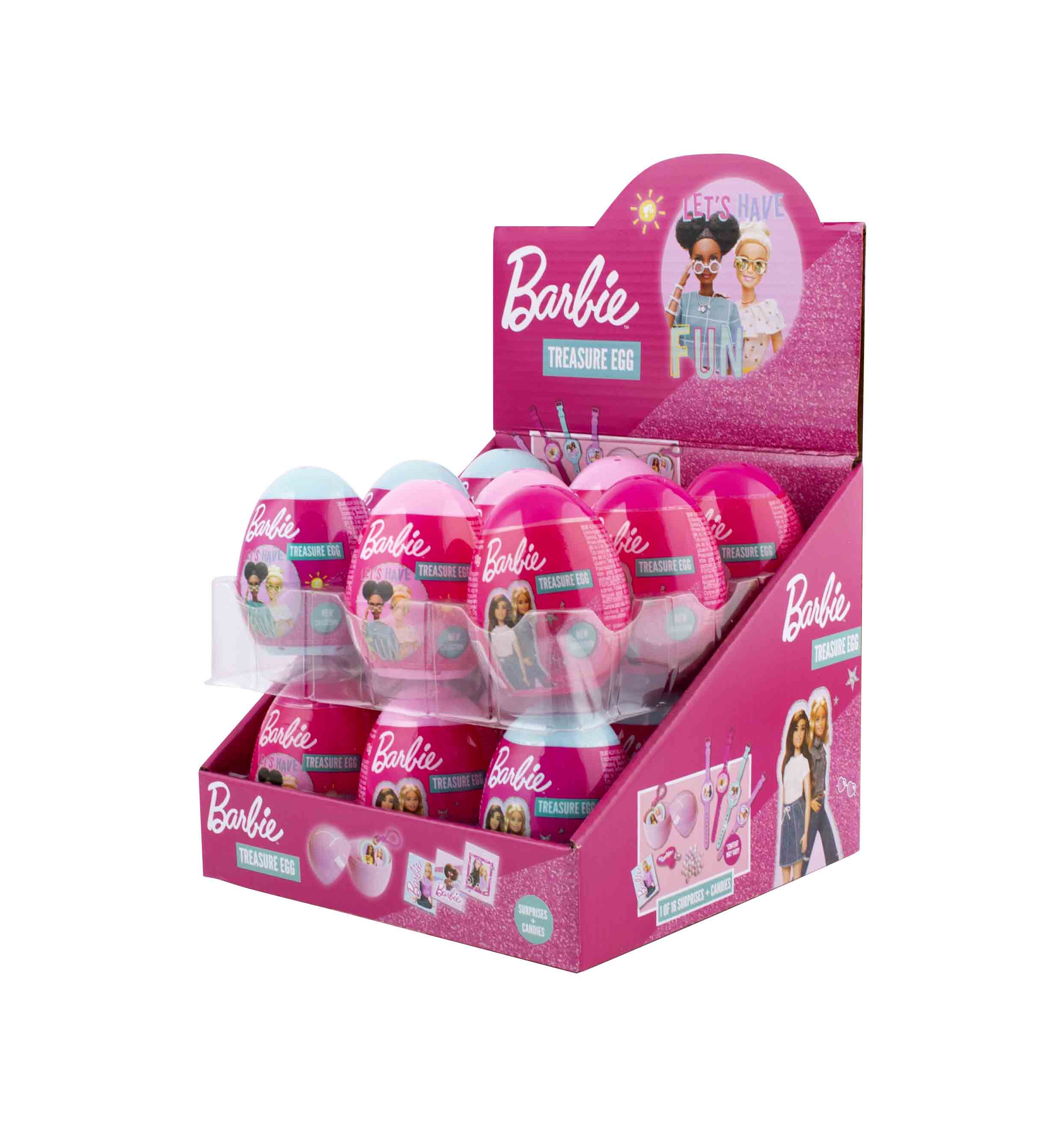 Barbie  egg - vajíčko s překvapením a cukrovinkou 10g