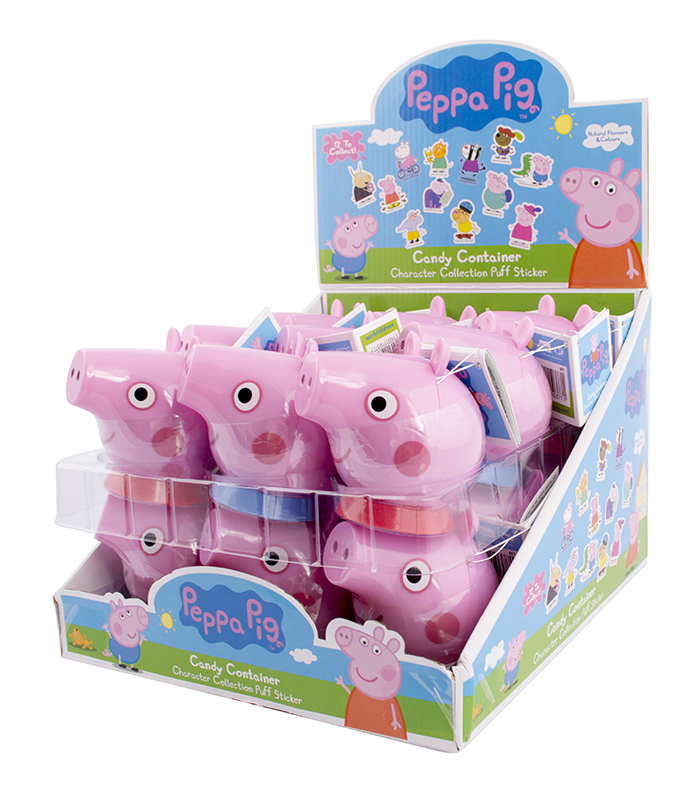 Peppa Pig Candy Container - postavička s cukrovinkou 10g