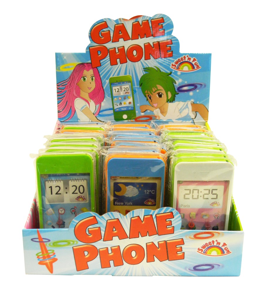 Game phone - telefon s vodní hrou a cukrovinkou 5g