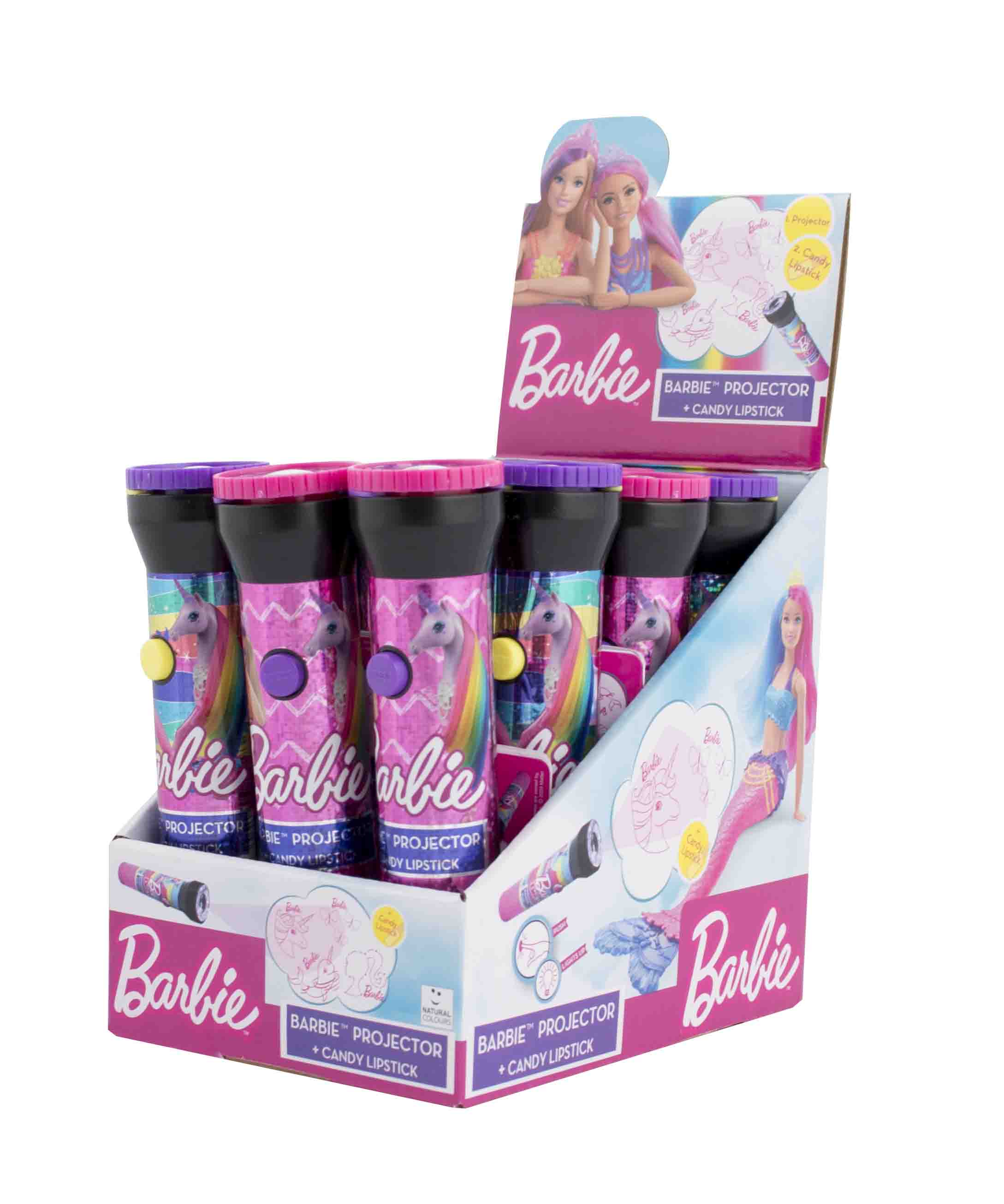 Barbie Laser Pop - laser s lízátkem 14g