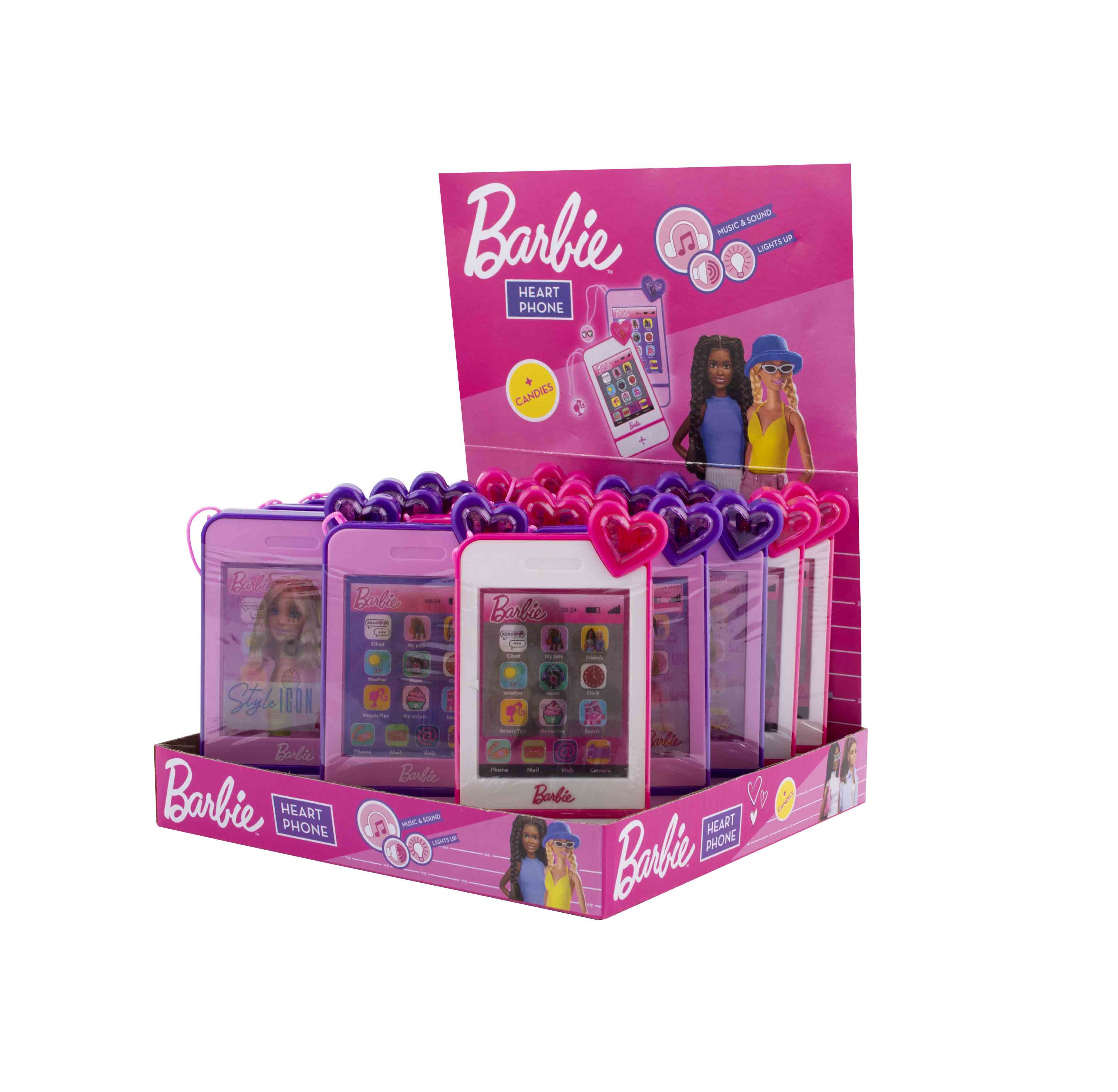 Barbie Dreamtopia Magic Phone - hrací telefon s cukrovinkou 12g