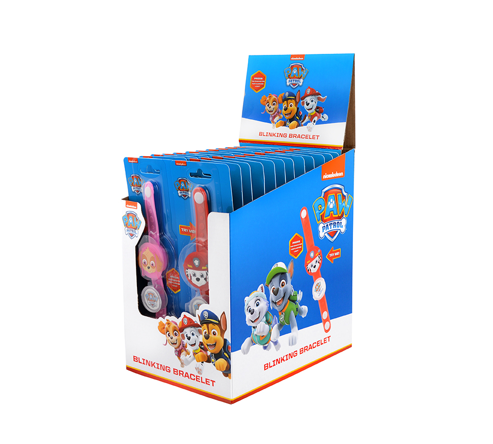 Paw Patrol Blinking Bracelet - blikající náramek s cukrovinkou 10g