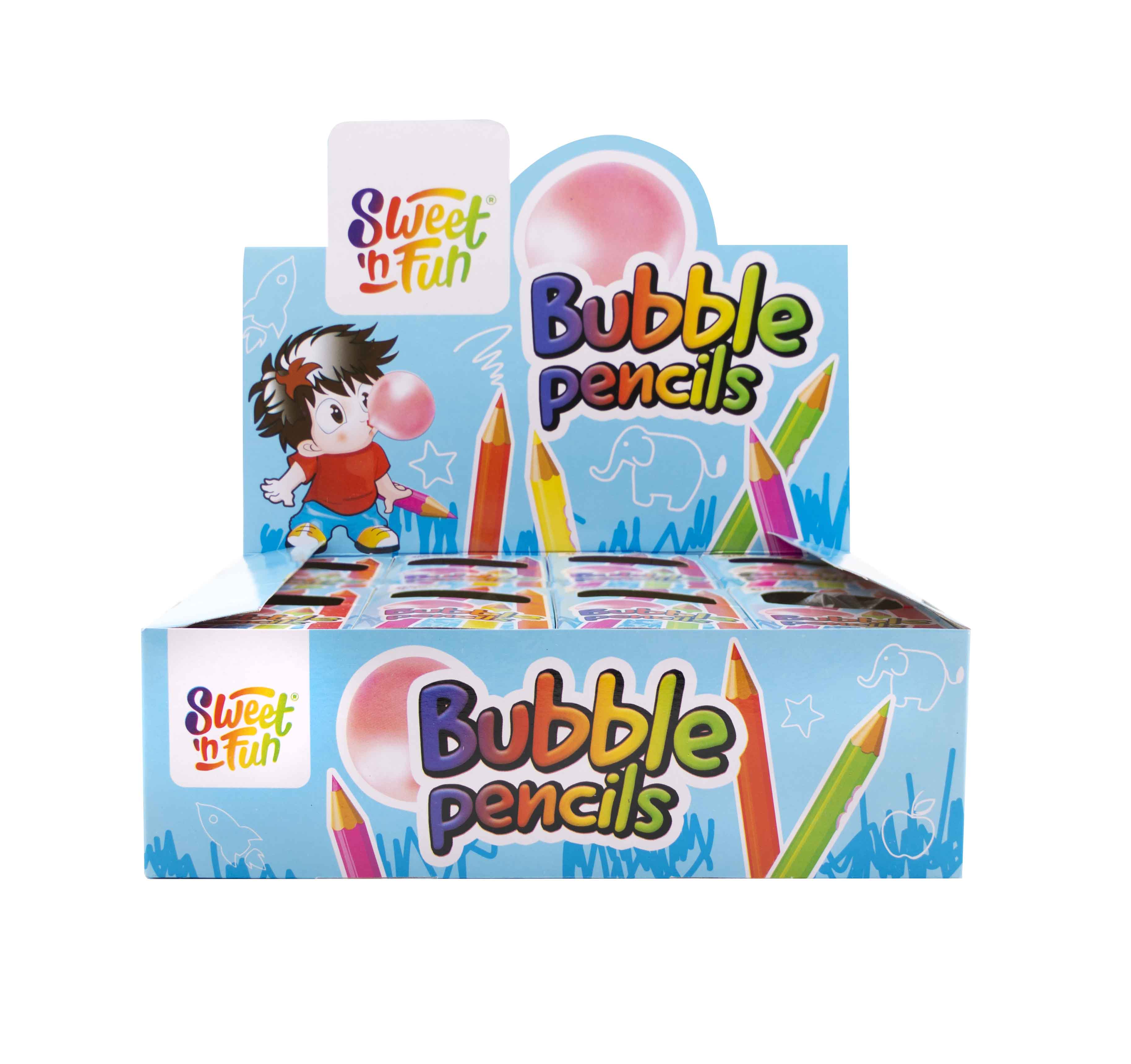 Bubble pencils - žvýkačky pastelky 15g