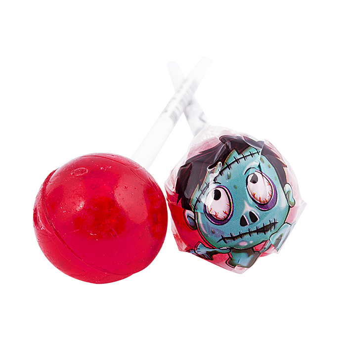 Zoombeast Candies lollipop – barvící lízátko 9,5g