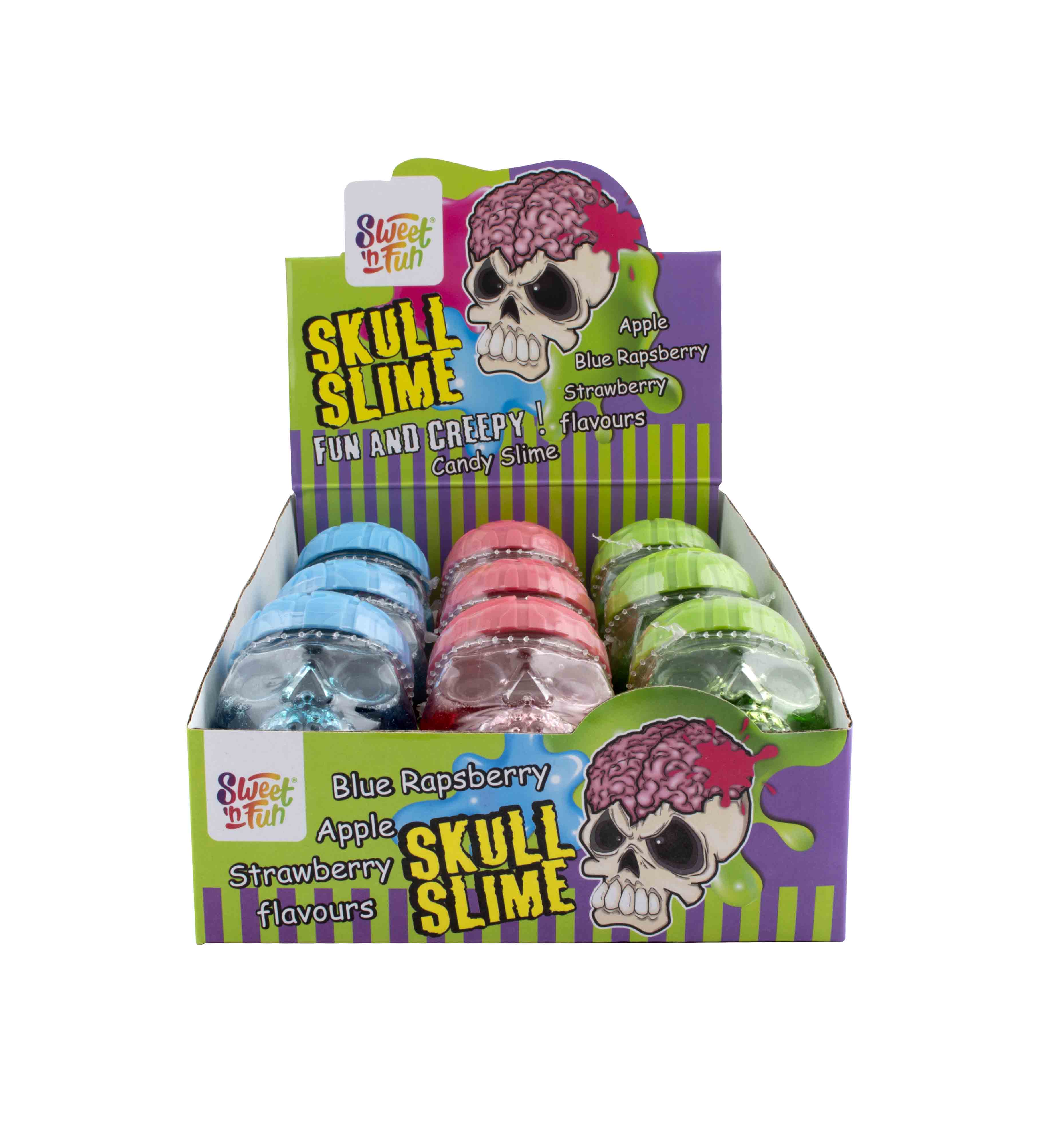 Skull Slime – jedlý sliz v lebce 100ml