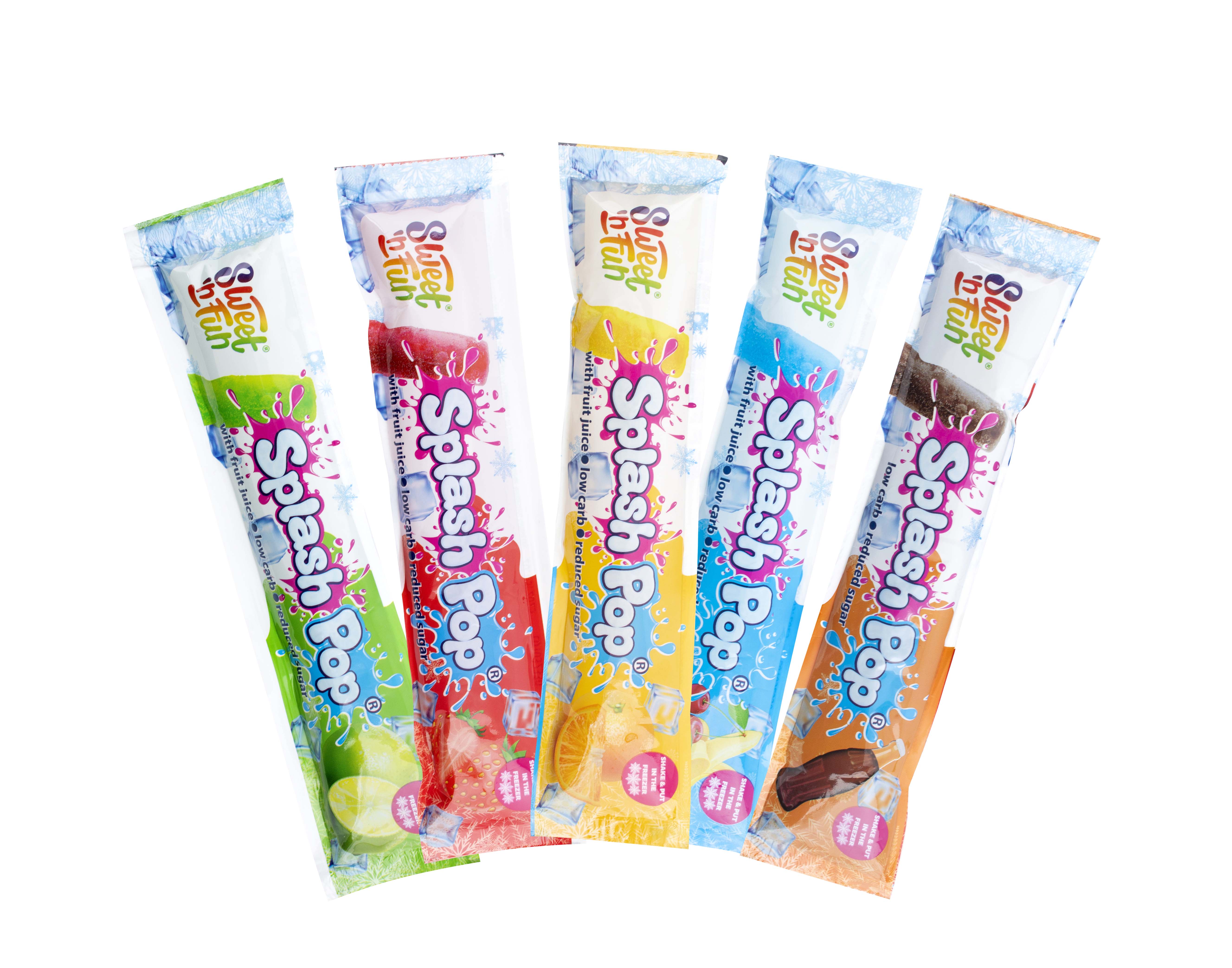 Splash pop – vodová zmrzlina s ovocným podílem 50ml