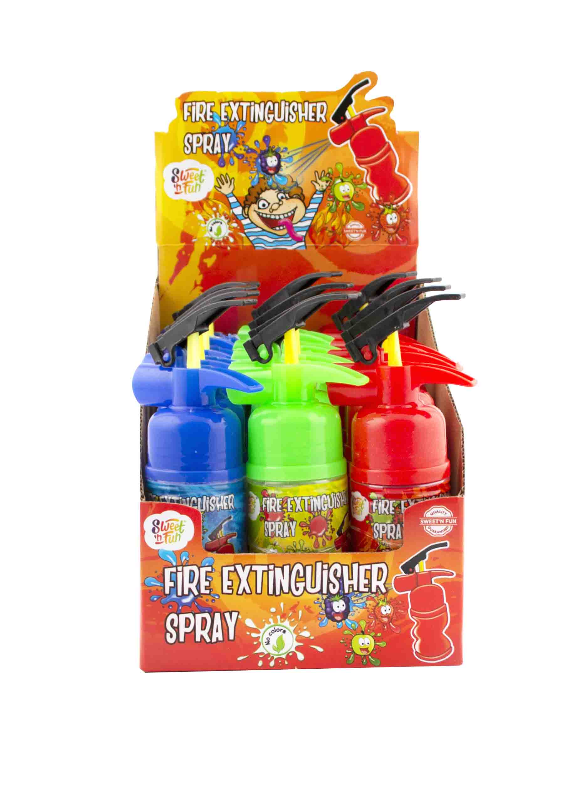 Extinguisher Spray Candy - kyselý sprej hasičák 50g