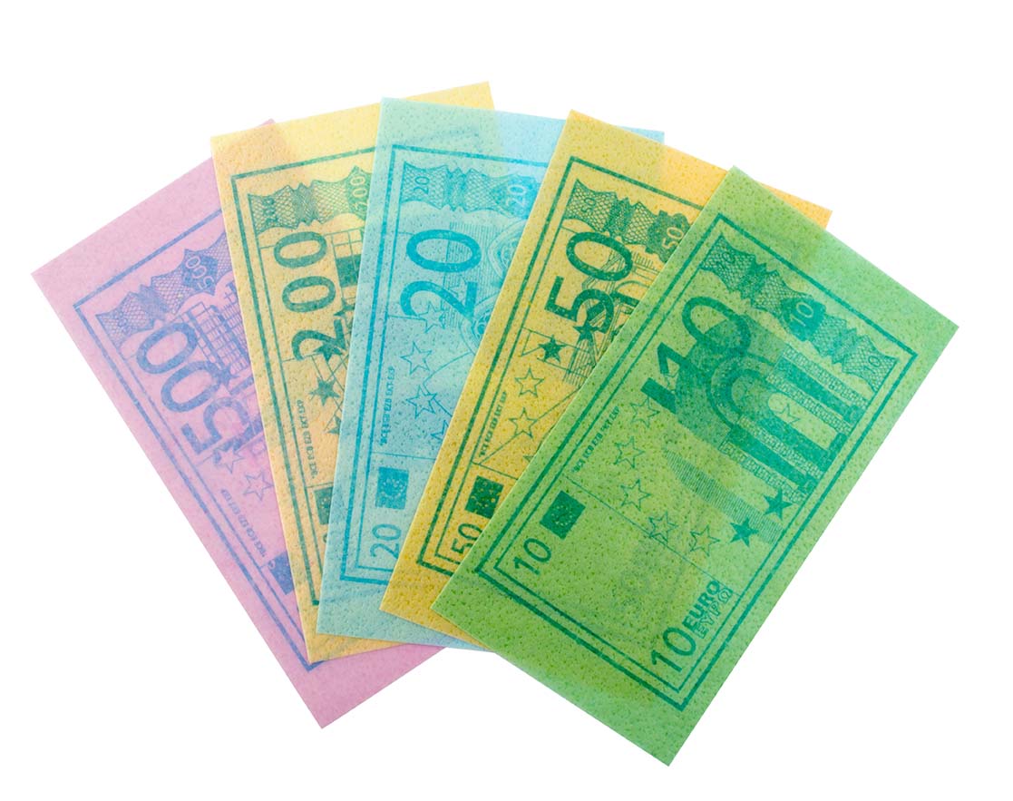 Mega money - bankovky z jedlého papíru 2,5g