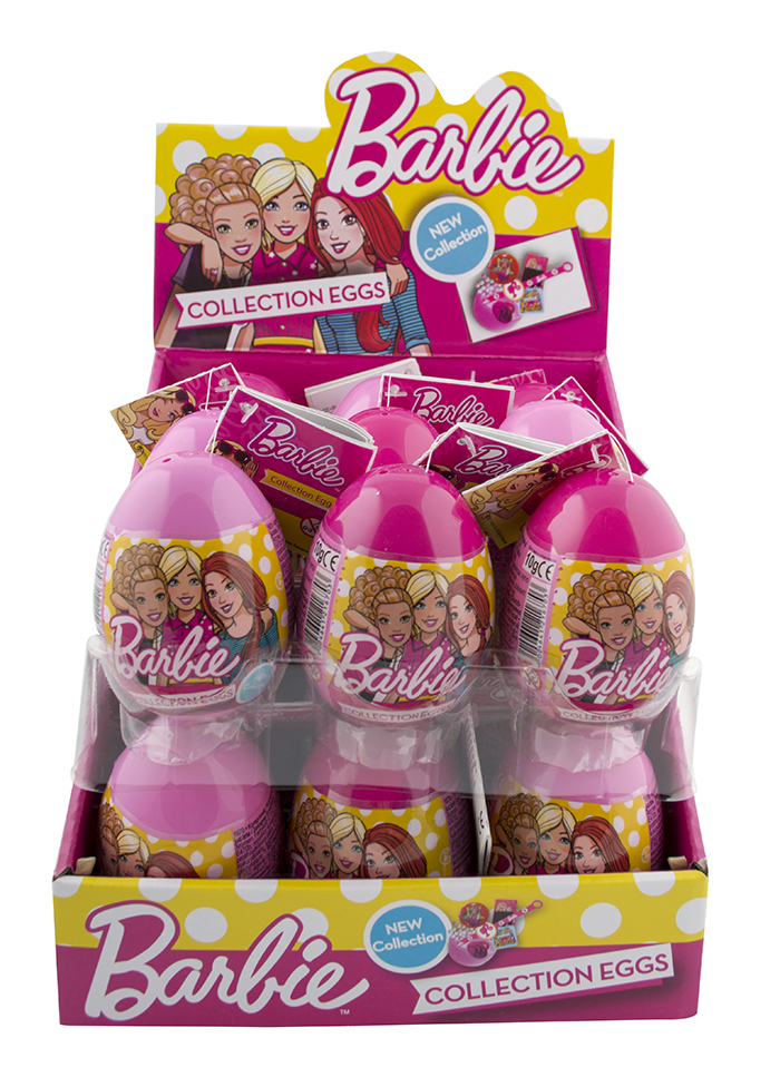 Barbie  egg - vajíčko s překvapením a cukrovinkou 10g