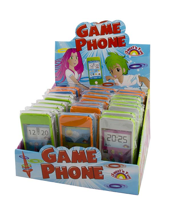Game phone - telefon s vodní hrou a cukrovinkou 5g