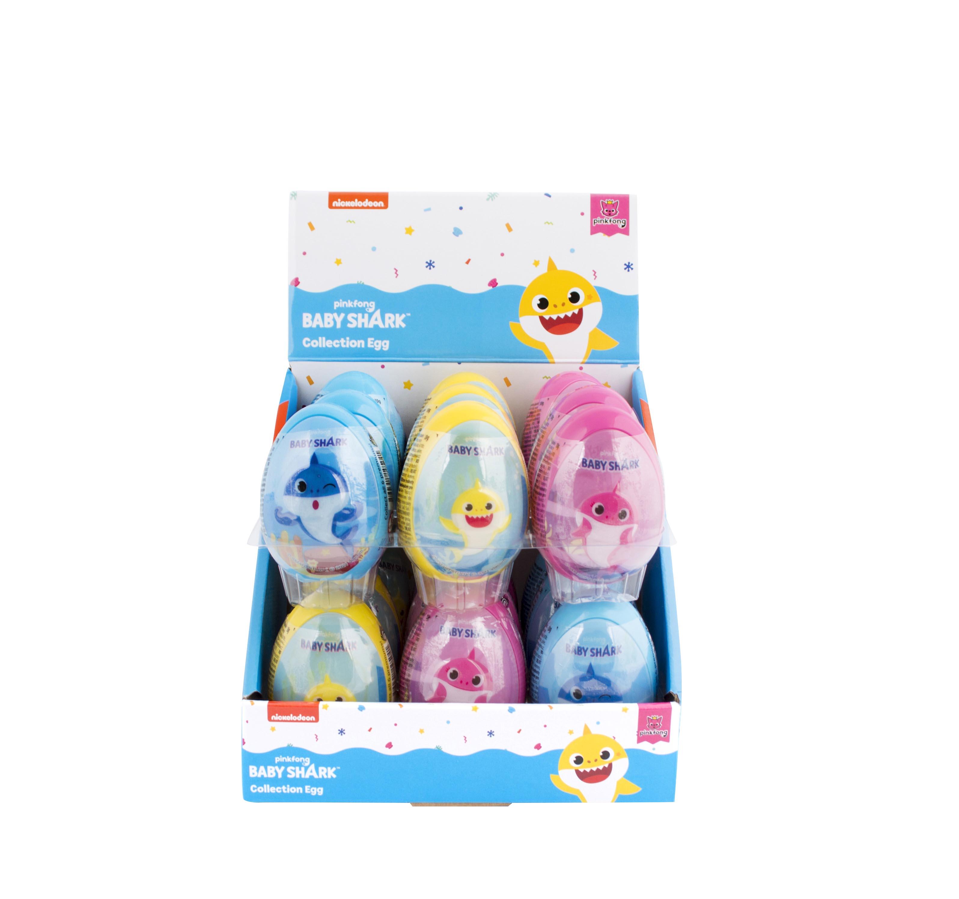 Baby Shark collection Egg - překvapení s cukrovinkou 10g