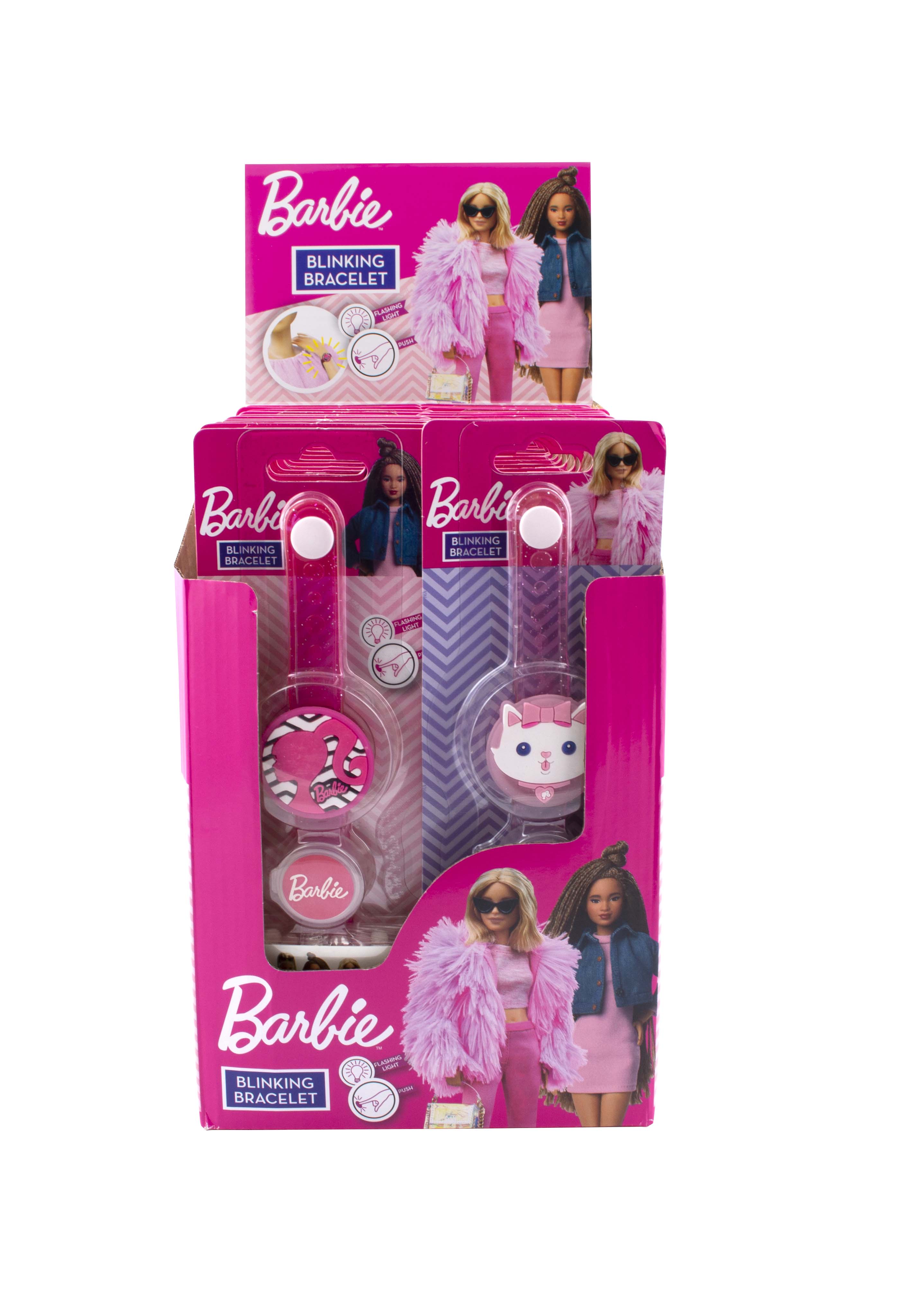 Barbie Blinking Bracelet - blikající náramek s cukrovinkou 10g