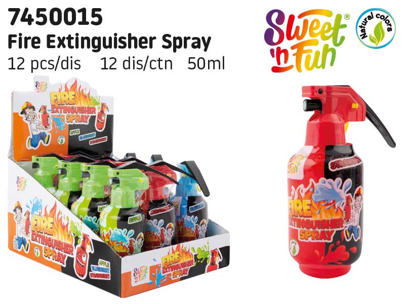 Fire Extinguisher Spray NEW - kyselý sprej hasičák 50g