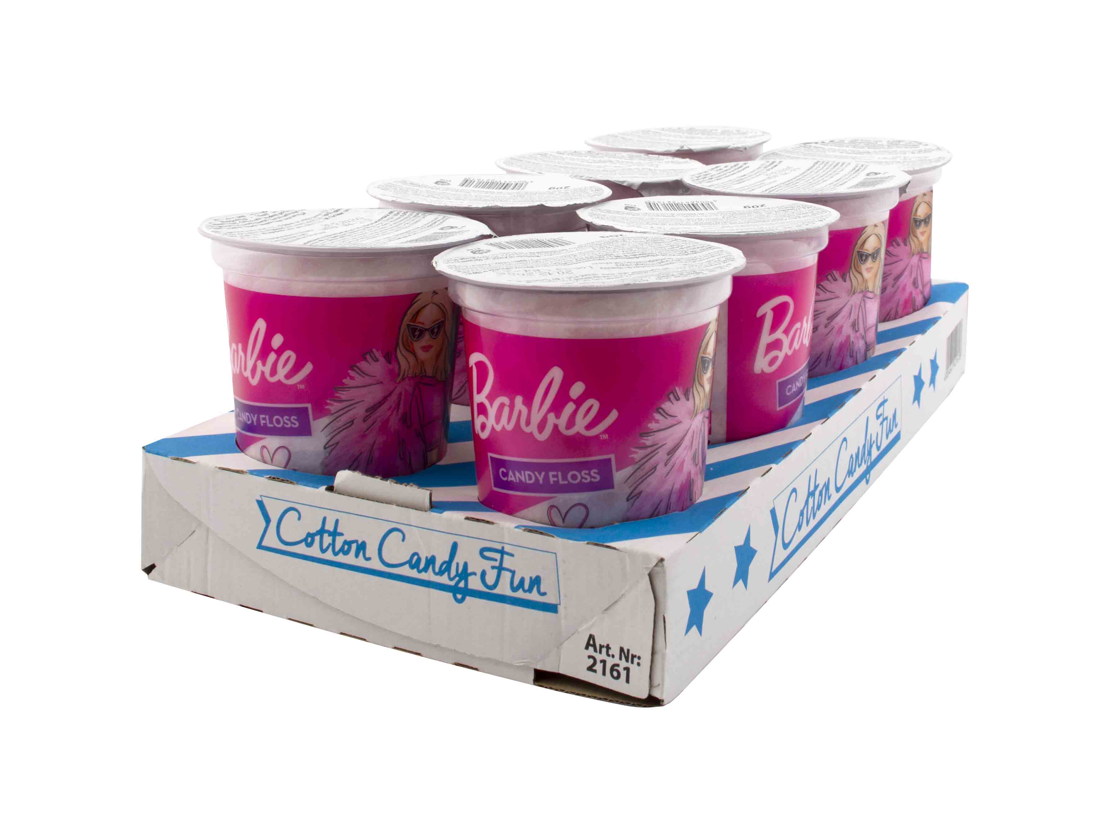 Barbie Cotton Candy  - cukrová vata v kelímku 20g