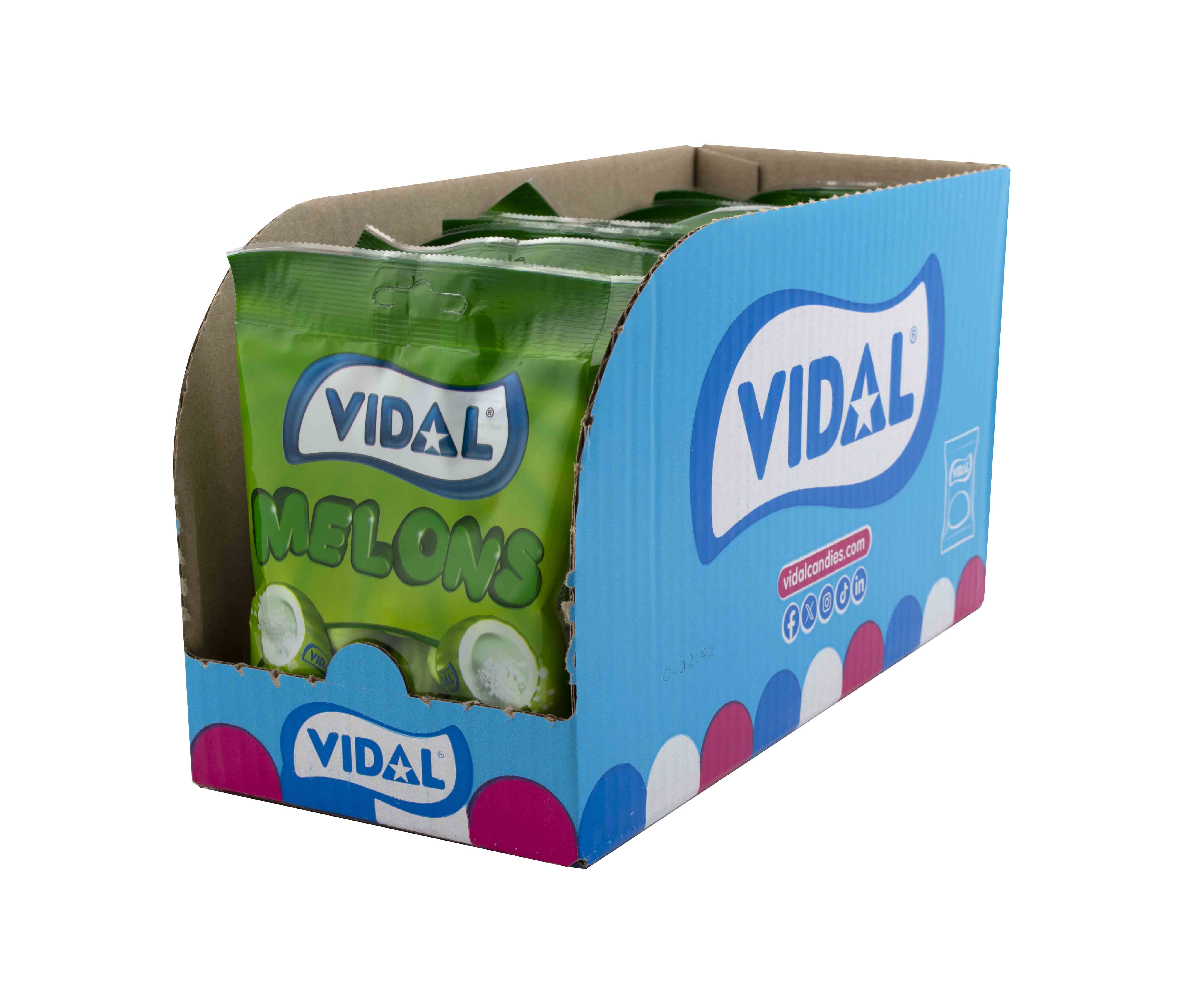 Melons bubble gum bag - melounové žvýkačky v sáčku  100g
