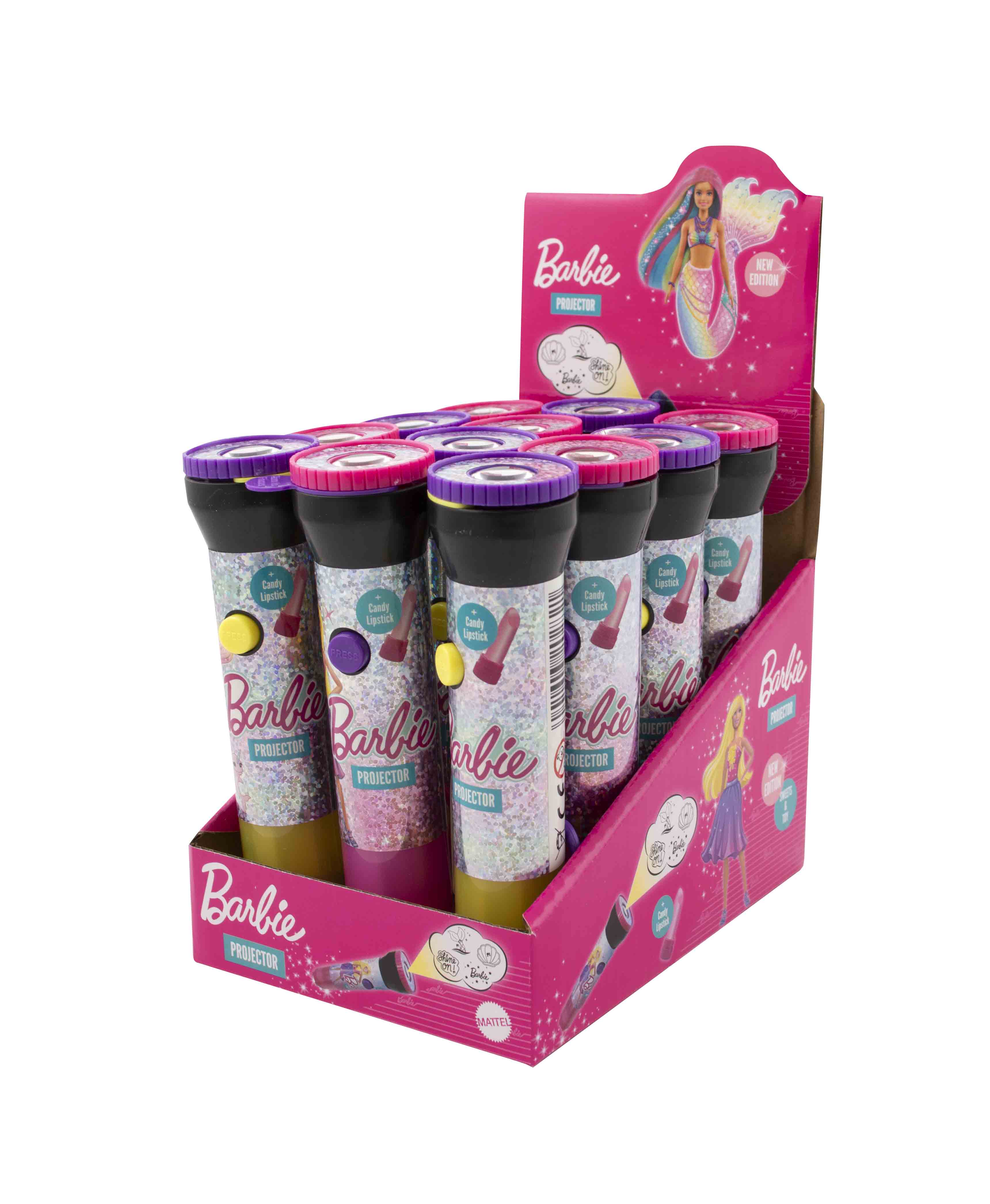 Barbie Laser Pop - laser s lízátkem 14g