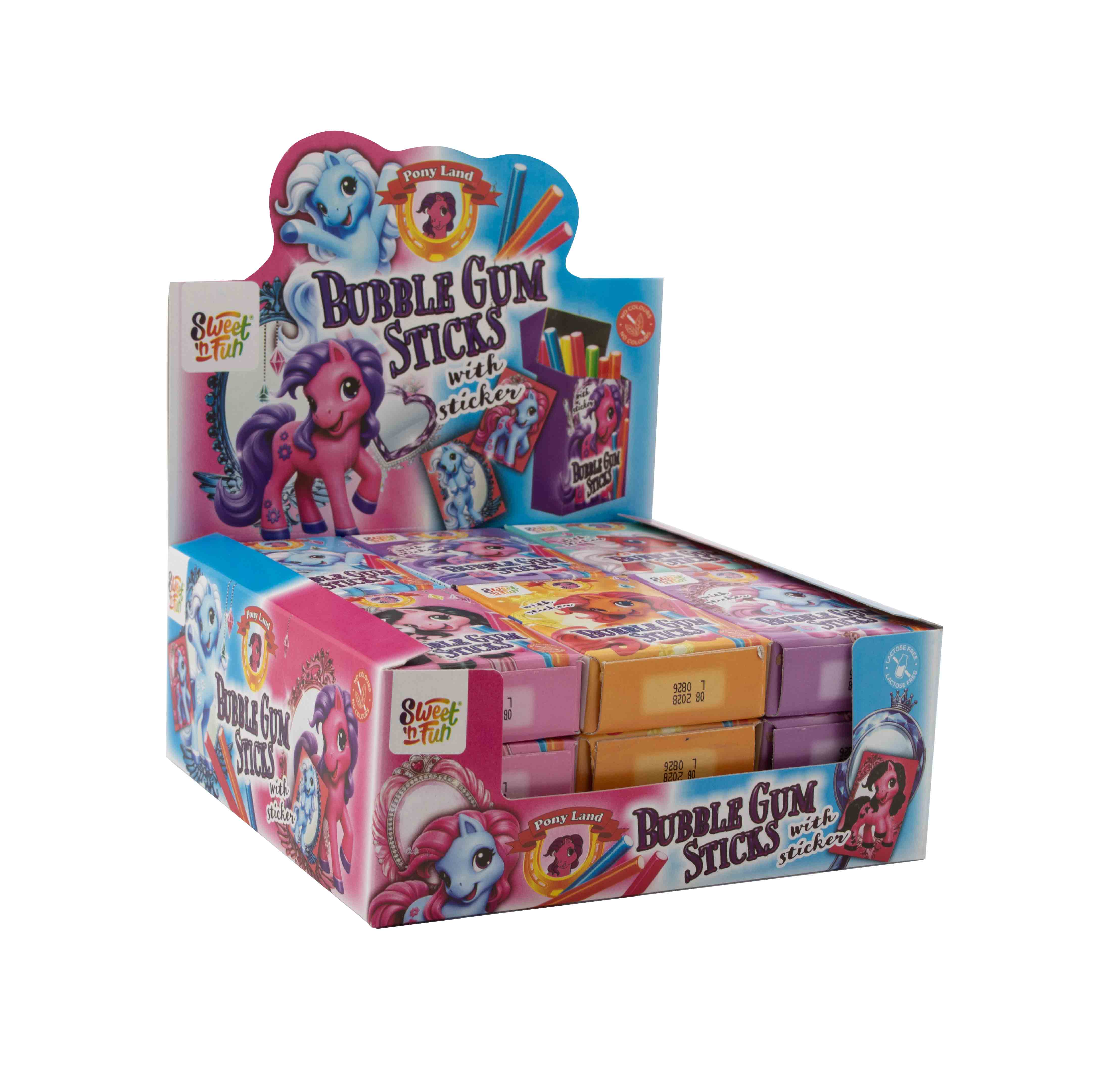 PONYLAND - žvýkačky v krabičce 28g