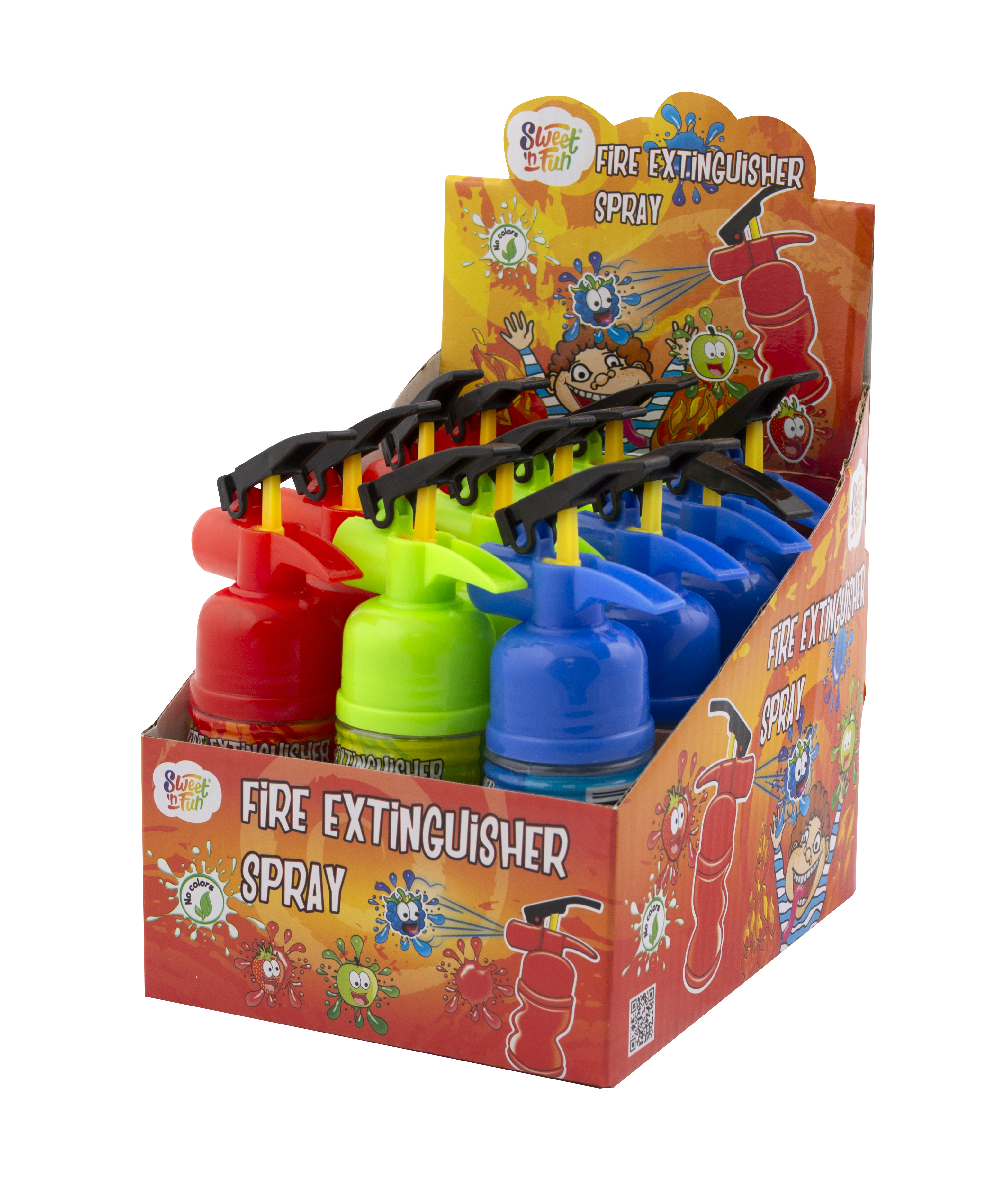 Extinguisher Spray Candy - kyselý sprej hasičák 50g