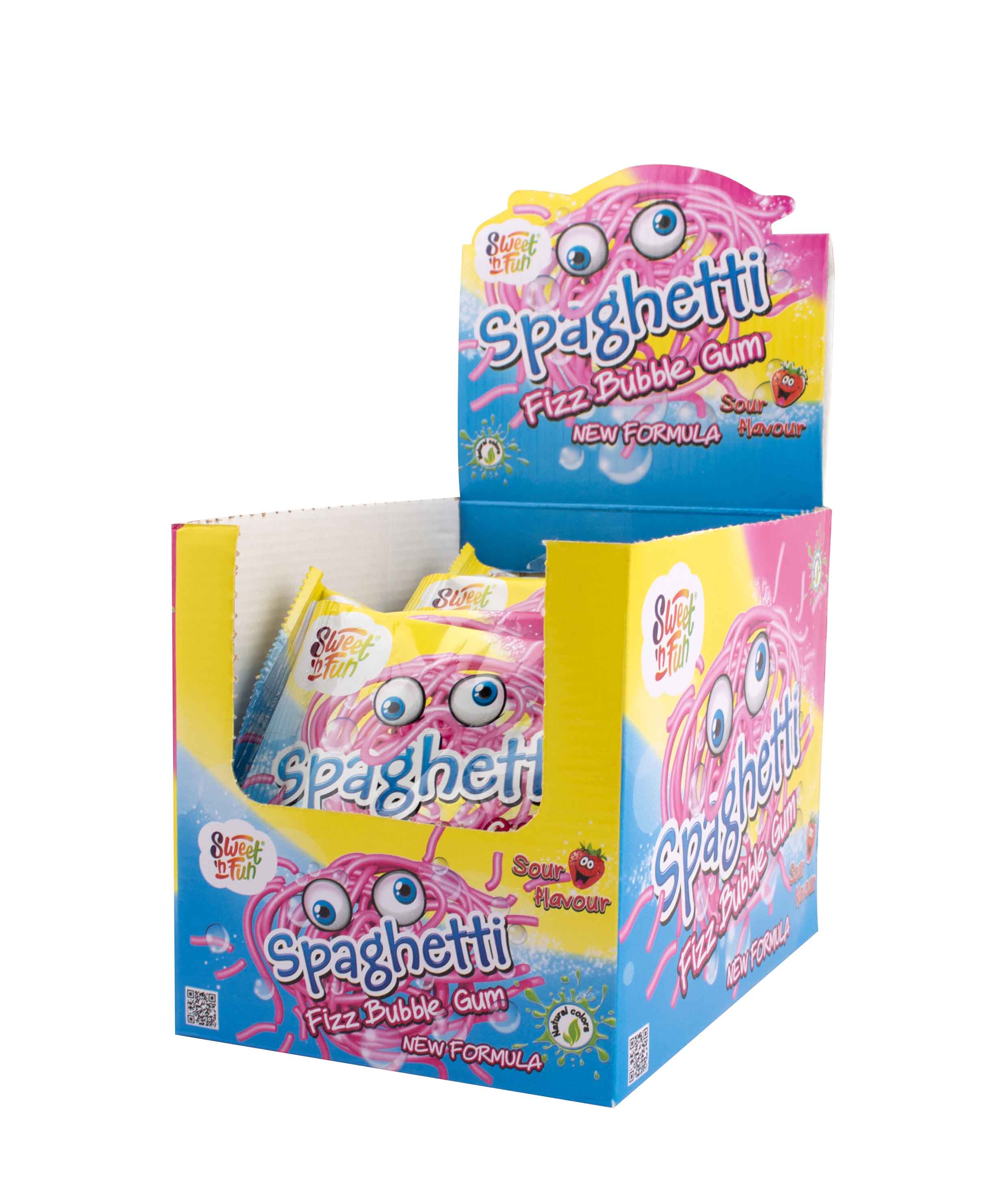 Spaghetti fizz bubble gum - žvýkačky špagety 35g