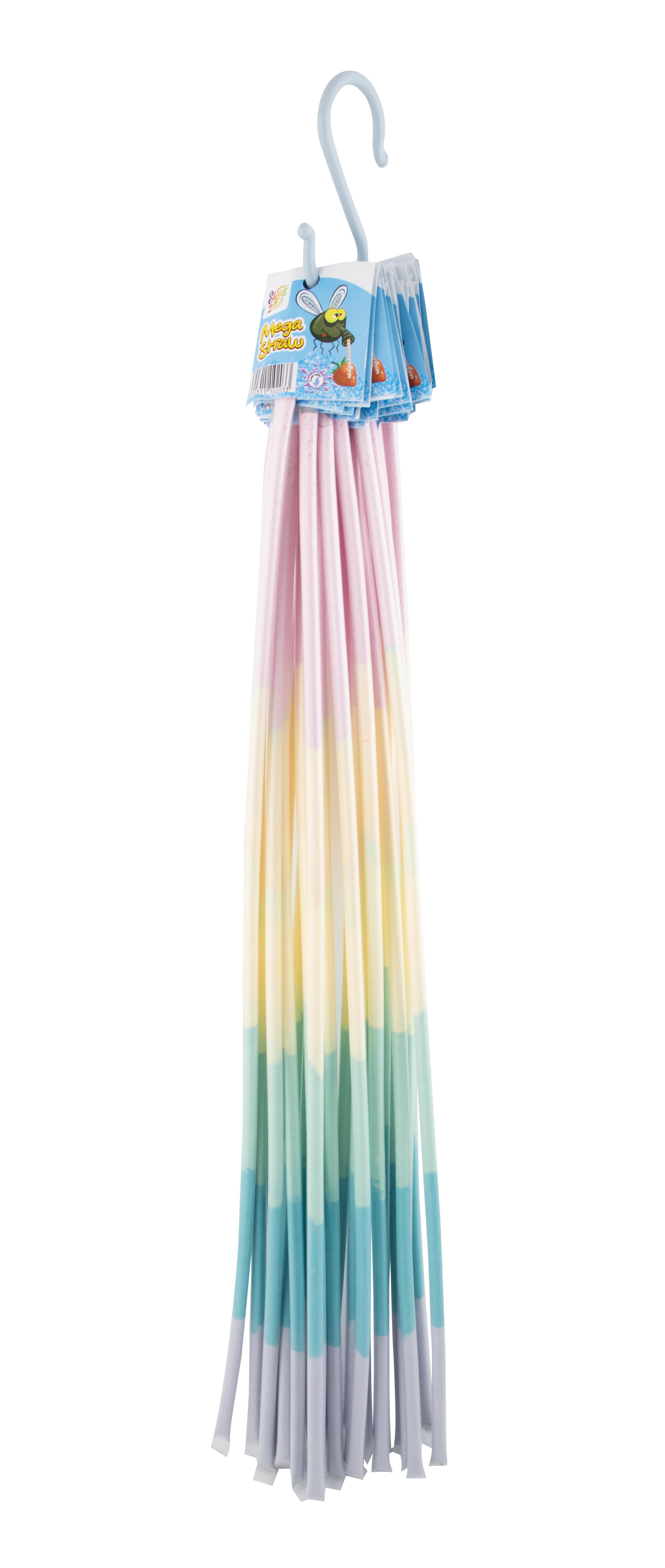 Mega straws - dlouhé slámky s ovocným práškem 23,5g