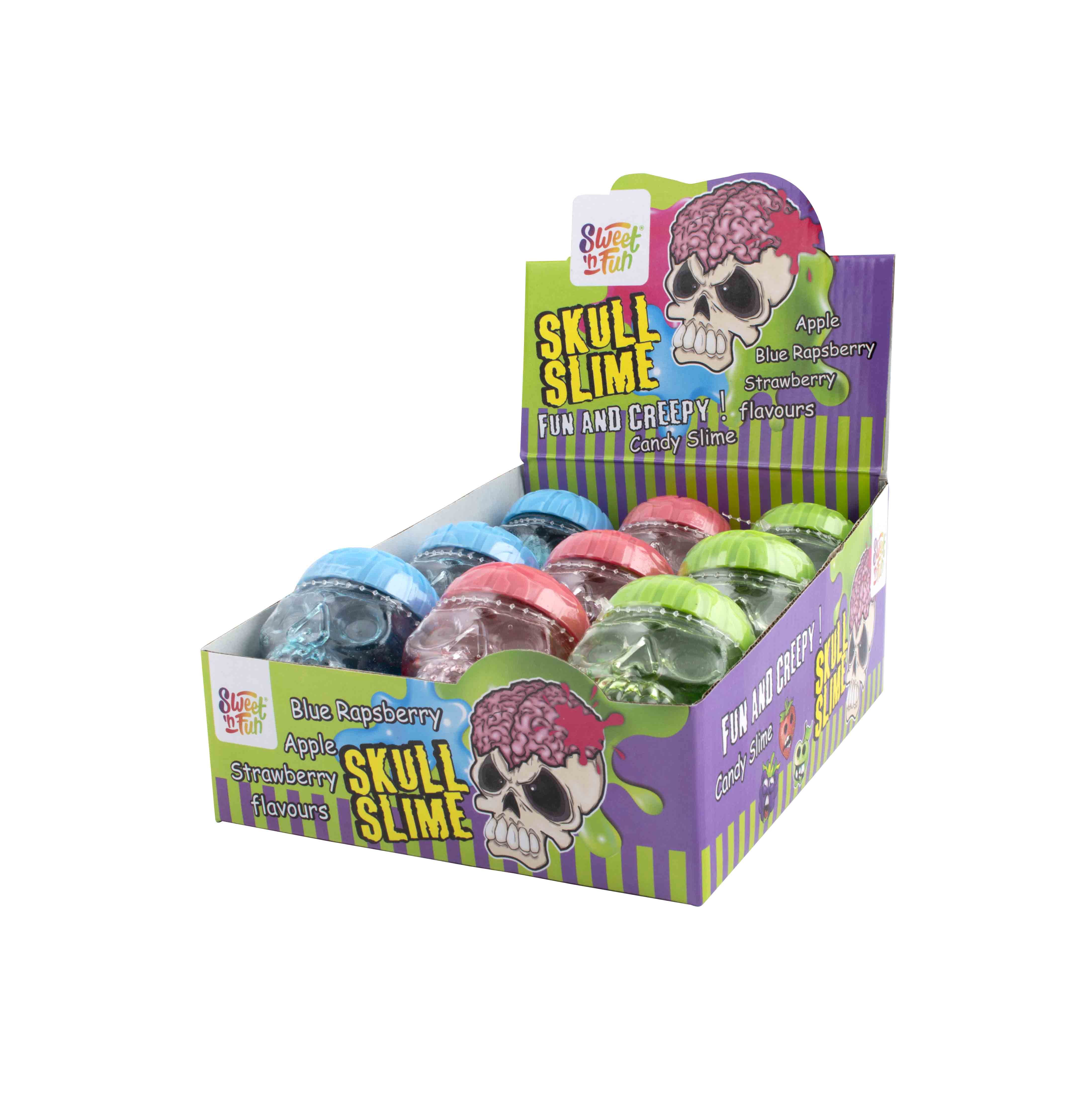Skull Slime – jedlý sliz v lebce 100ml