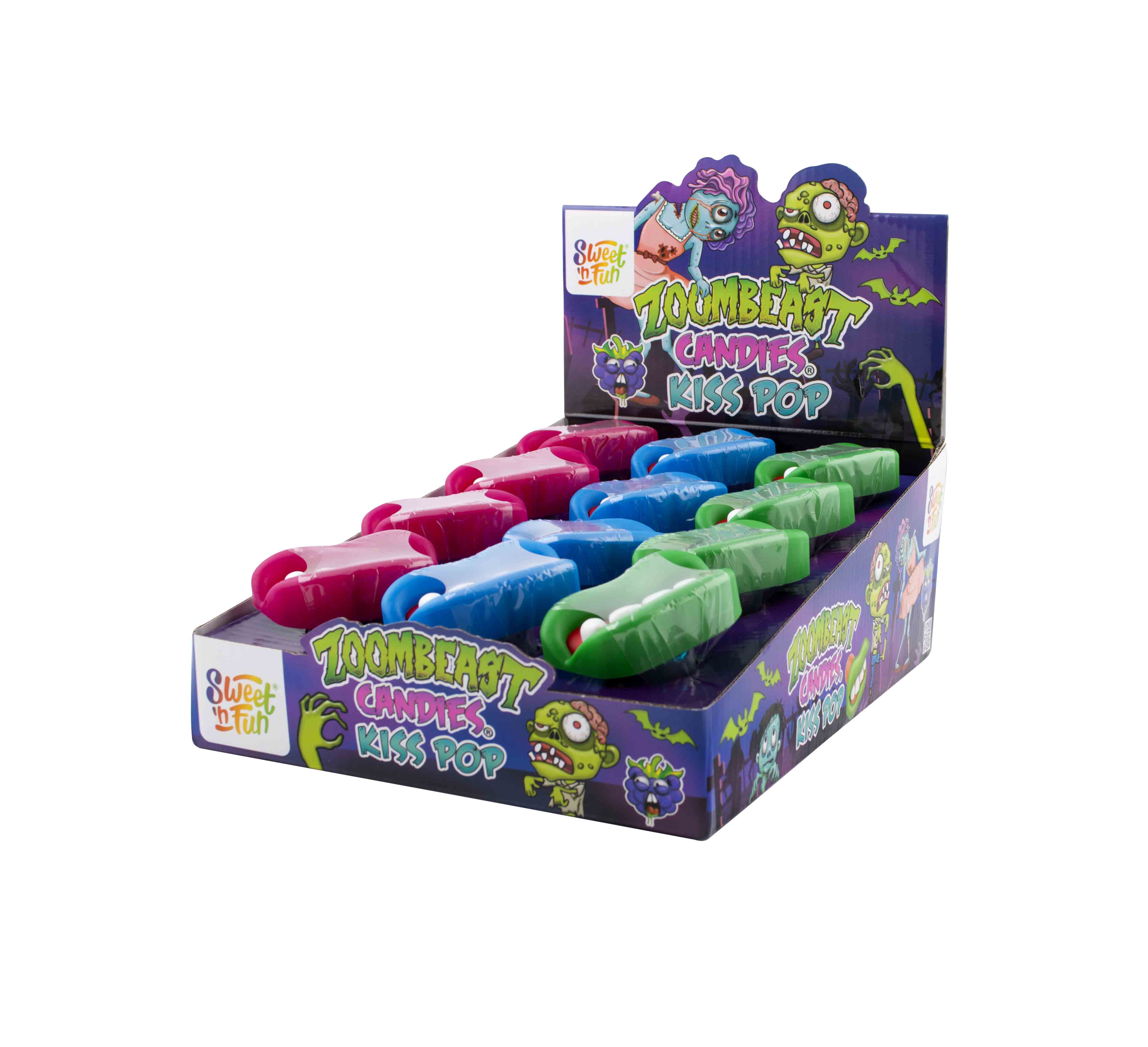 Zoombeast kiss pop – lízátko 15g