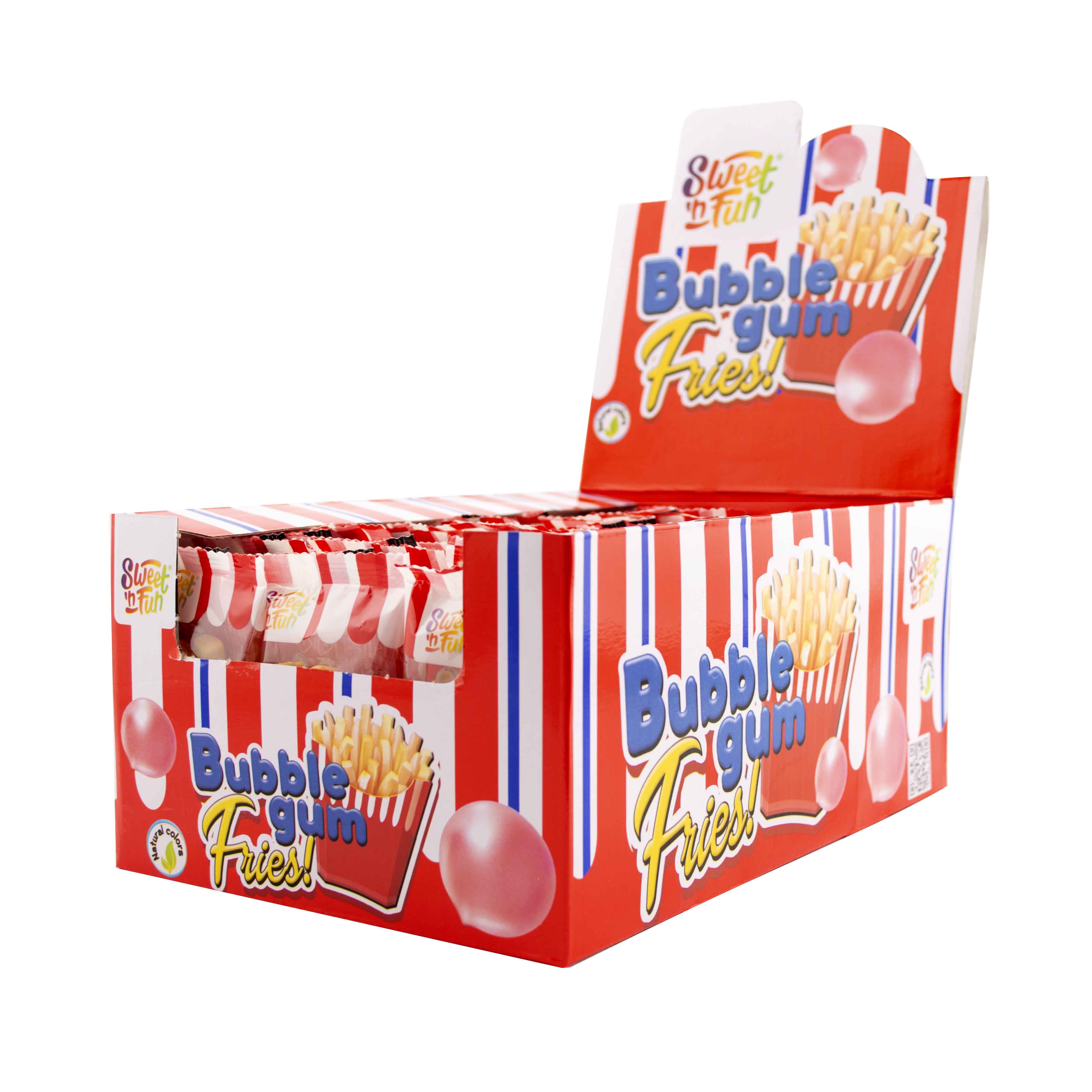 Bubble Gum Fries -  hranolky - žvýkačky 15g