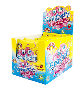 Spaghetti fizz bubble gum - žvýkačky špagety 35g