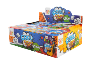 Cool Bubble Gum Sticks with magic dust - žvýkačky s "kouřovým efektem" 44g