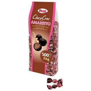 CIOCO CROC AMARETTO - čokoládové bonbóny 1 kg  (cca 500 ks )