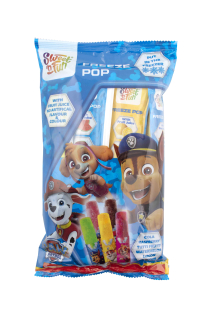 Paw Patrol Freeze Pop - zmrzliny ke zmražení s ovocnou složkou 10x50ml