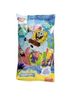 Sponge Bob Ice Pops - zmrzliny ke zmražení s ovocnou složkou 10x50ml