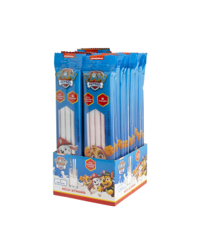 Paw Patrol Milk Straws – ochucená brčka do mléka 30g