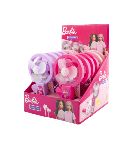 Barbie hand fan – větráček s cukrovinkou 5g